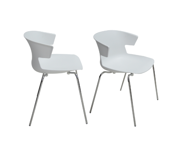 silla de visita cove blanca